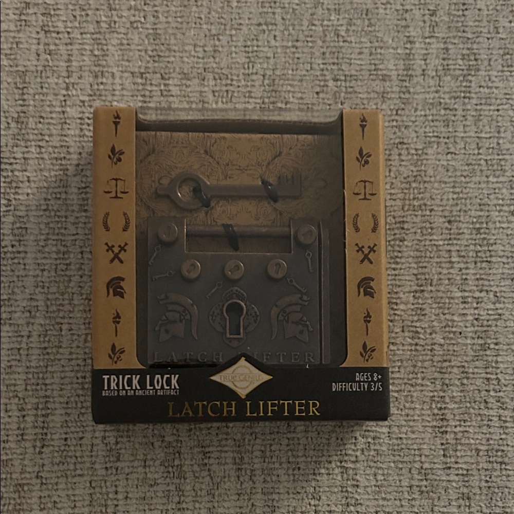 Latch Lifter Puzzle - Black